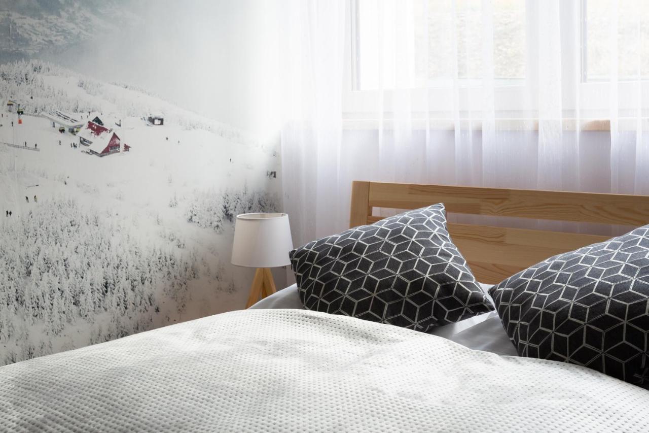 Apartament Z Garazem "Widok Na Skrzyczne" - Sloneczna Gora Szczyrk Dış mekan fotoğraf
